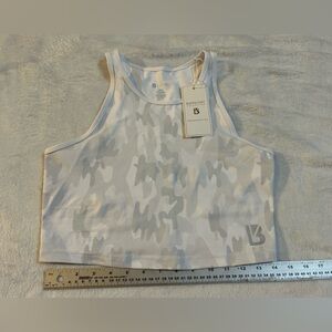 BNWT Buffbunny Aurora White Camo Crop Top​
